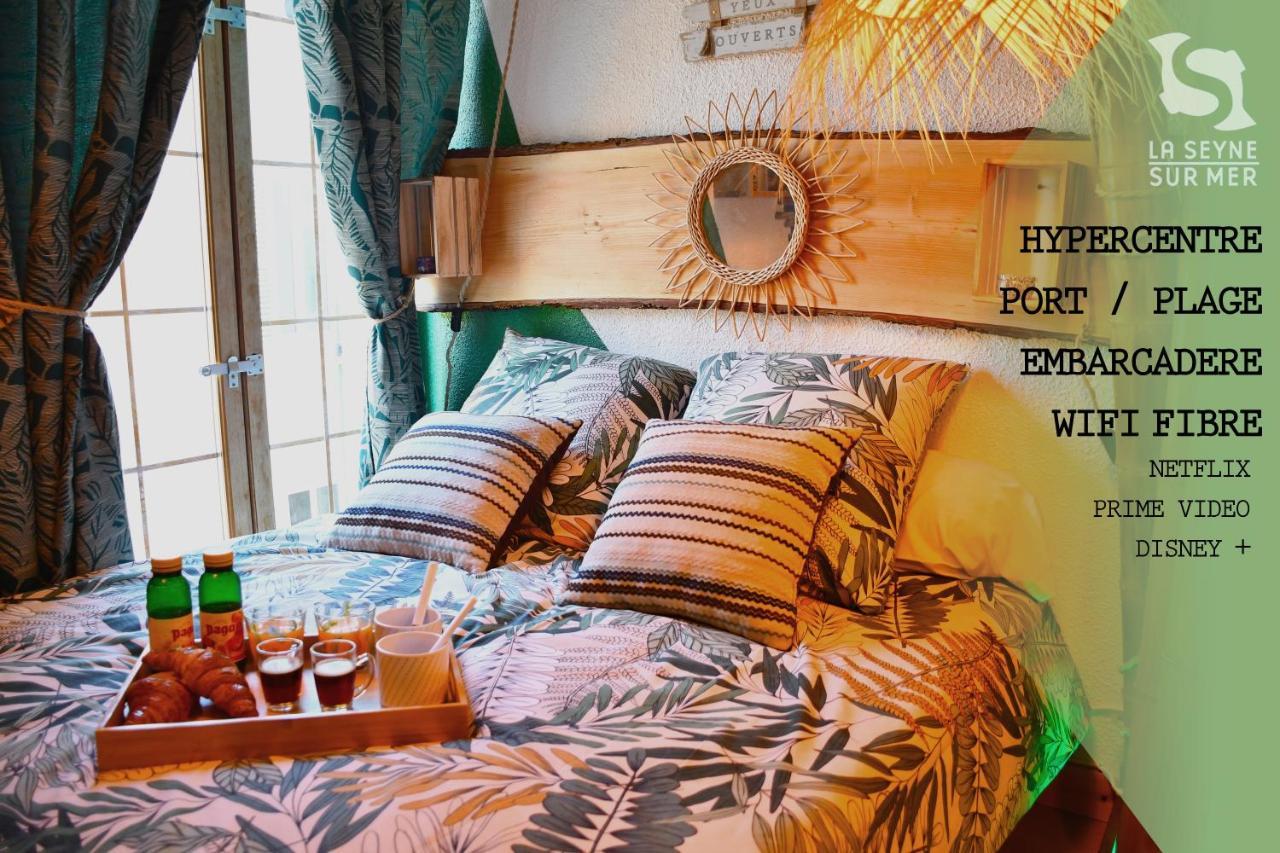 La Cahute H24,Cosy,Port,Plage,Wifi,Netflix La Seyne-sur-Mer Exterior foto